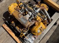 Houten sloep met diesel motor en trailer 100 jaar oud