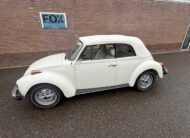VW Kever Cabrio 1977 Geheel nieuw triple white