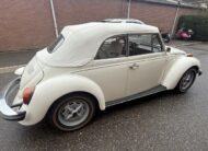 VW Kever Cabrio 1977 Geheel nieuw triple white
